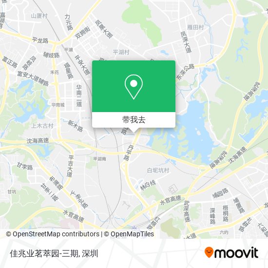佳兆业茗萃园-三期地图
