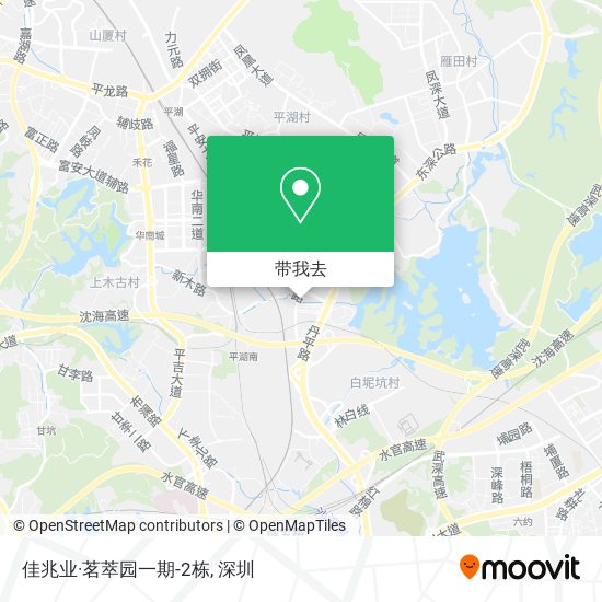 佳兆业·茗萃园一期-2栋地图