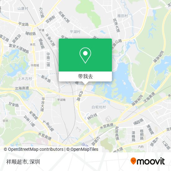 祥顺超市地图