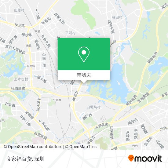 良家福百货地图
