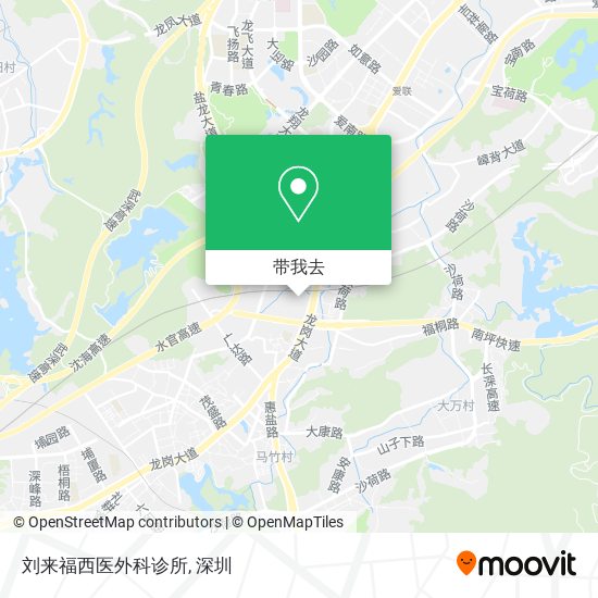 刘来福西医外科诊所地图