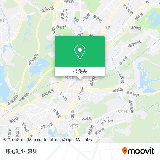 顺心鞋业地图