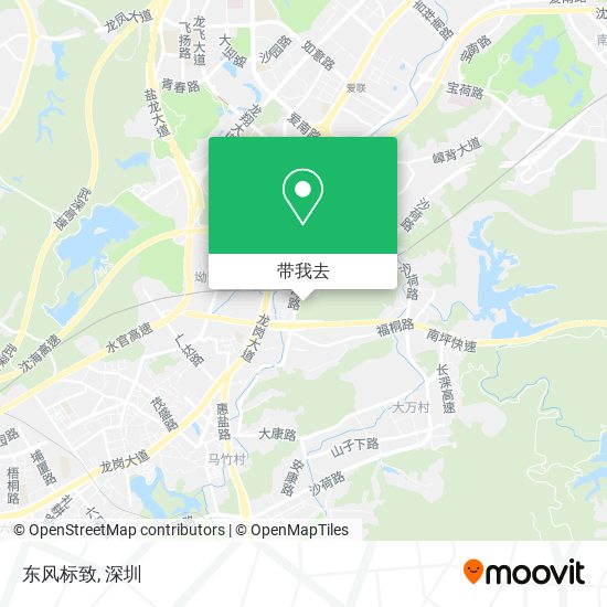 东风标致地图