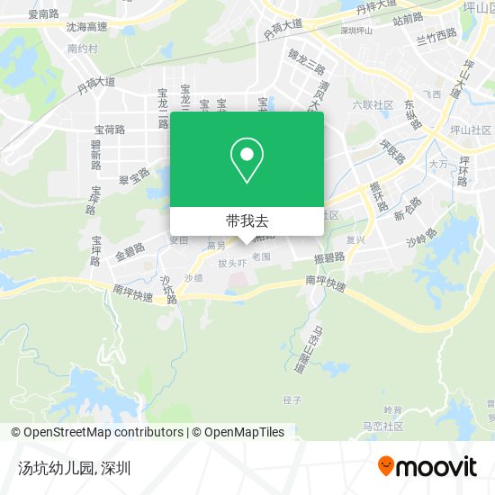 汤坑幼儿园地图