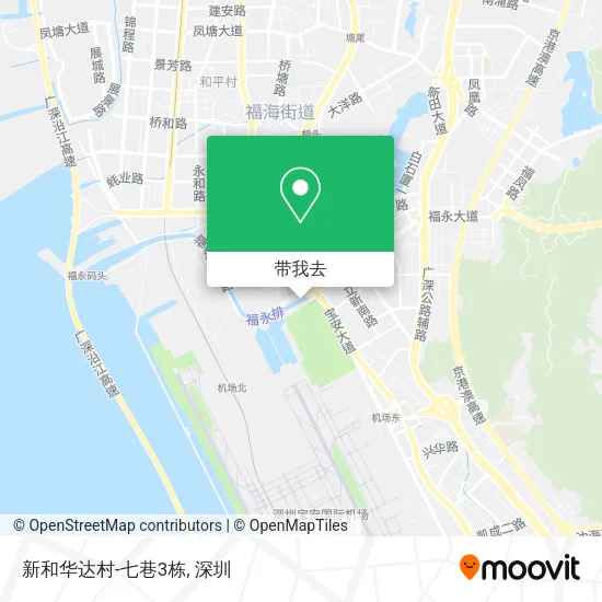 新和华达村-七巷3栋地图