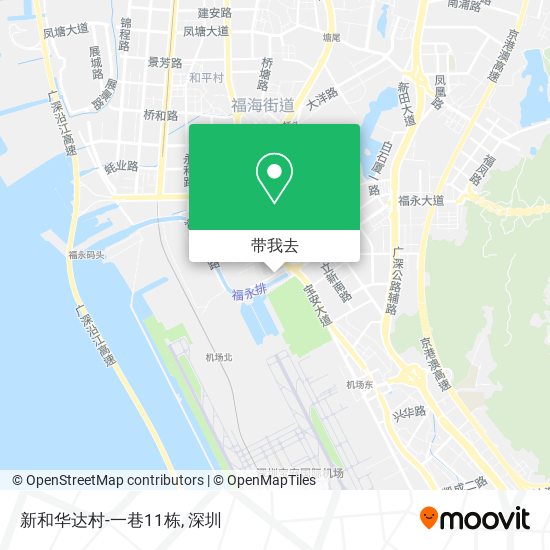 新和华达村-一巷11栋地图