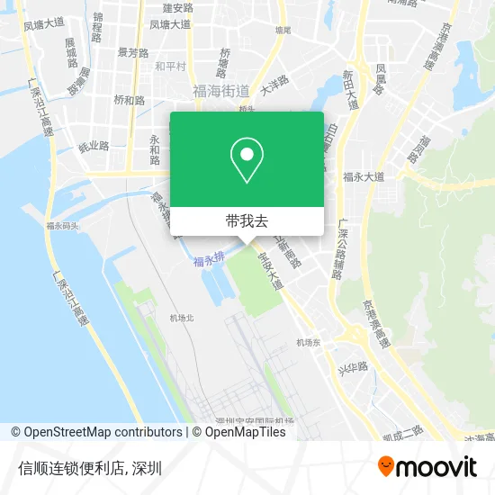 信顺连锁便利店地图