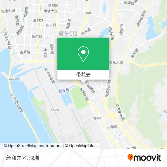 新和东区地图