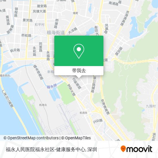 福永人民医院福永社区-健康服务中心地图