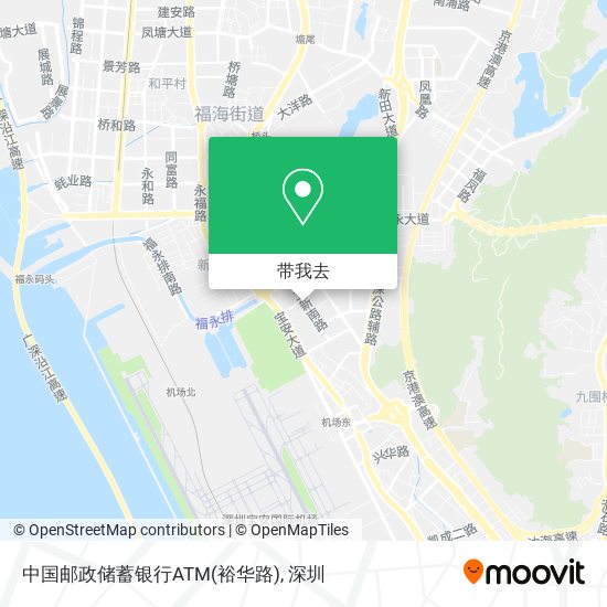 中国邮政储蓄银行ATM(裕华路)地图