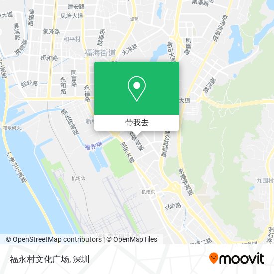福永村文化广场地图