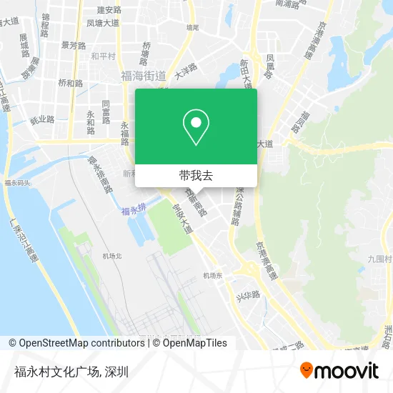 福永村文化广场地图