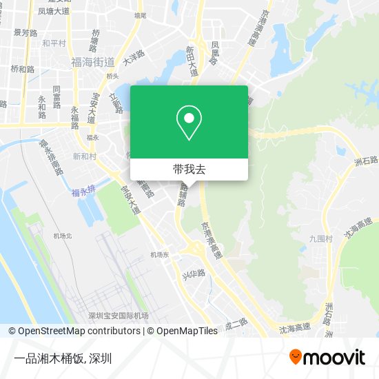 一品湘木桶饭地图