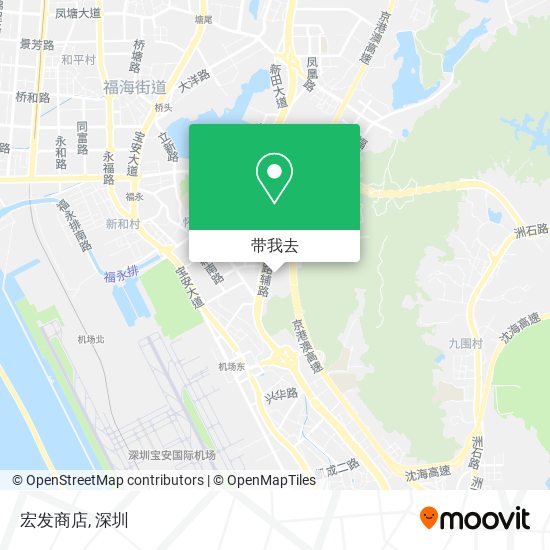 宏发商店地图