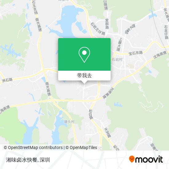 湘味卤水快餐地图