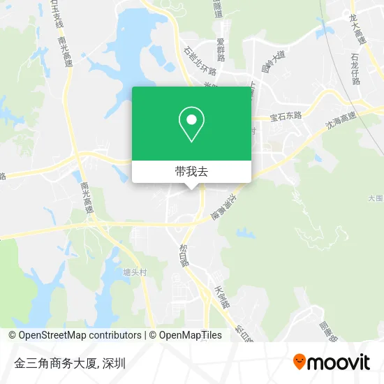 金三角商务大厦地图