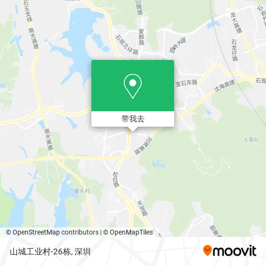 山城工业村-26栋地图