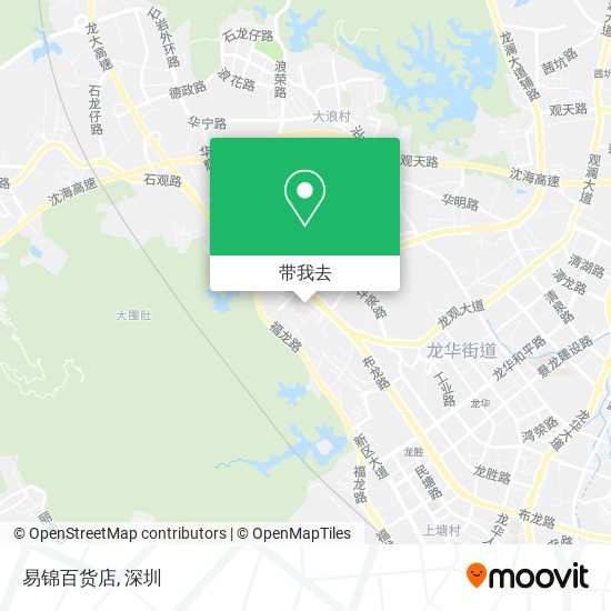 易锦百货店地图