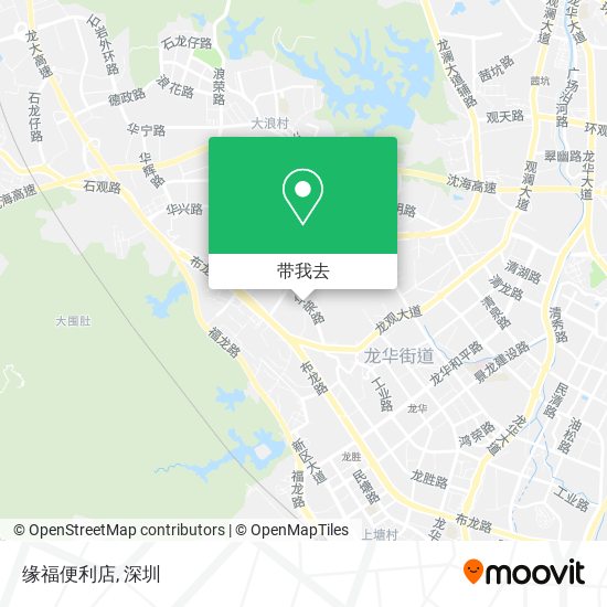 缘福便利店地图