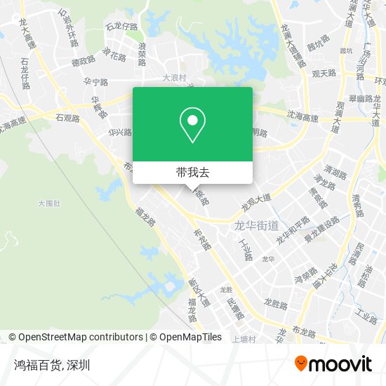 鸿福百货地图