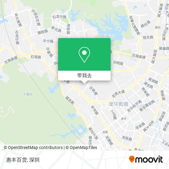 惠丰百货地图