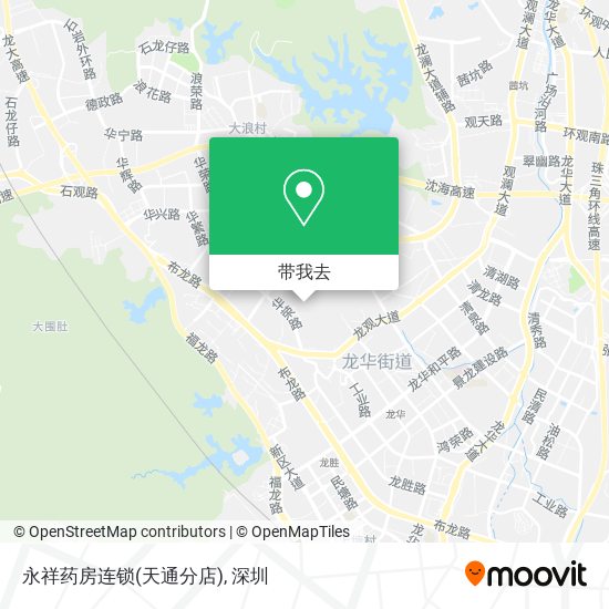 永祥药房连锁(天通分店)地图