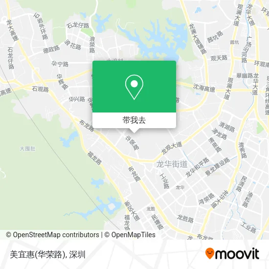 美宜惠(华荣路)地图
