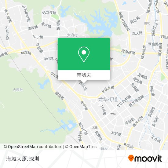 海城大厦地图