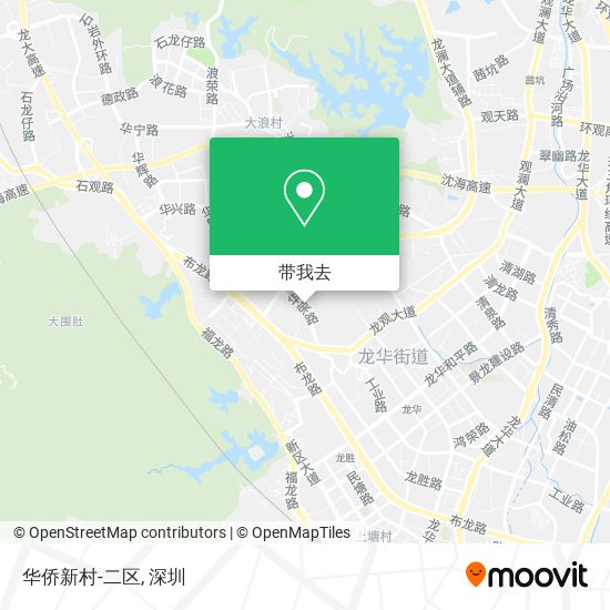 华侨新村-二区地图