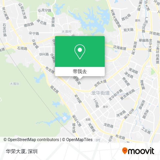 华荣大厦地图