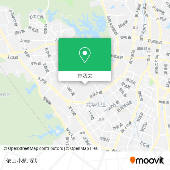 依山小筑地图