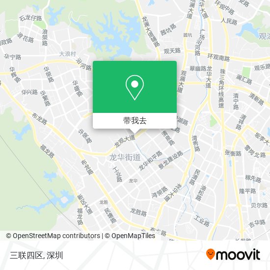三联四区地图