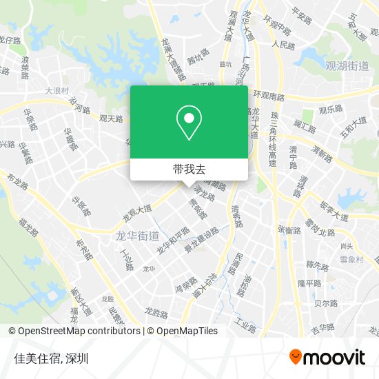 佳美住宿地图