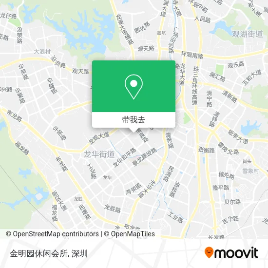 金明园休闲会所地图