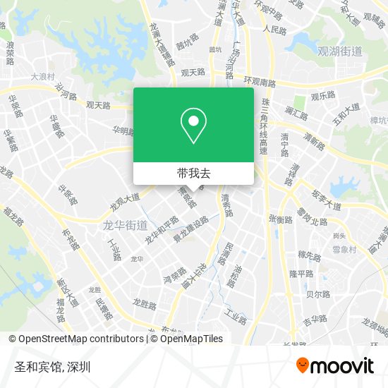 圣和宾馆地图