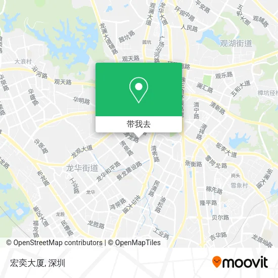 宏奕大厦地图