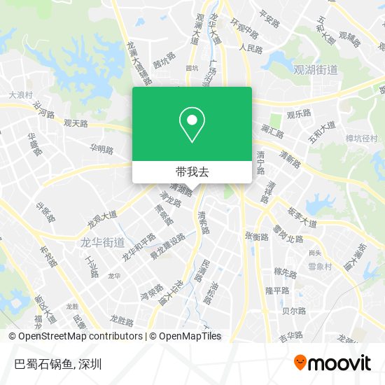 巴蜀石锅鱼地图