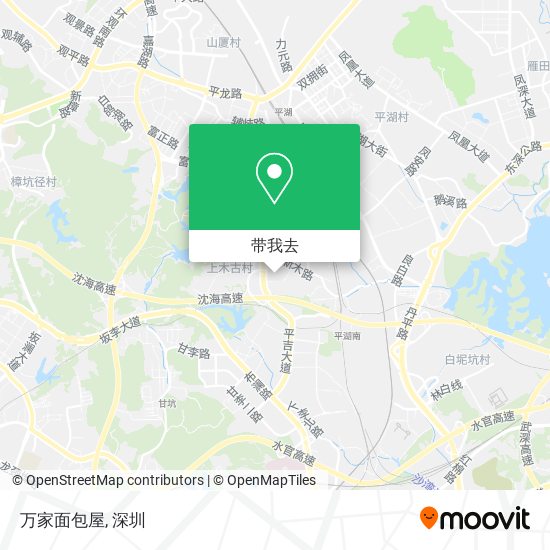 万家面包屋地图