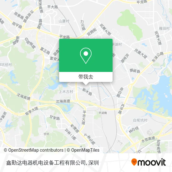 鑫勤达电器机电设备工程有限公司地图