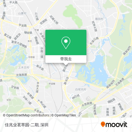 佳兆业茗萃园-二期地图