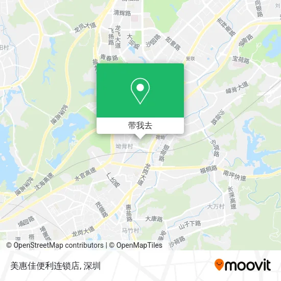 美惠佳便利连锁店地图