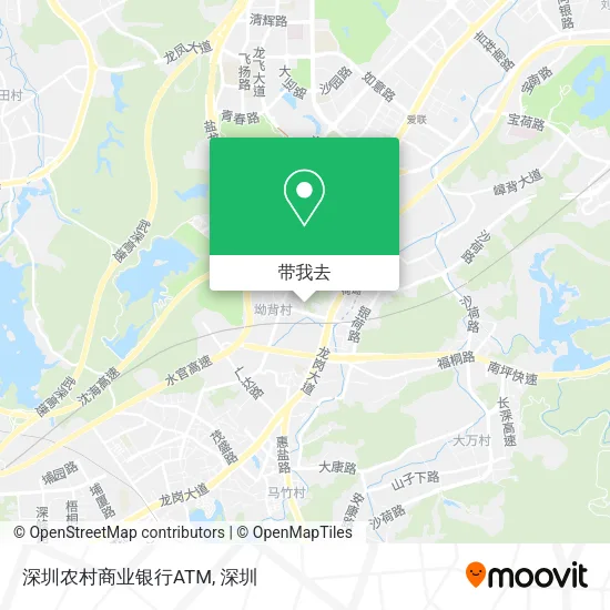 深圳农村商业银行ATM地图