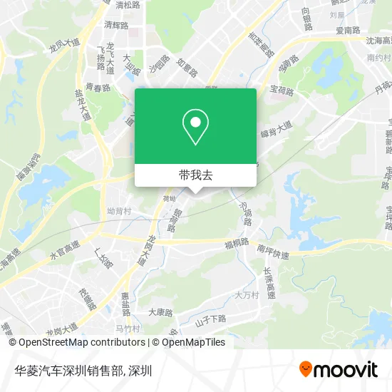 华菱汽车深圳销售部地图