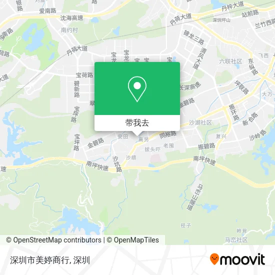 深圳市美婷商行地图
