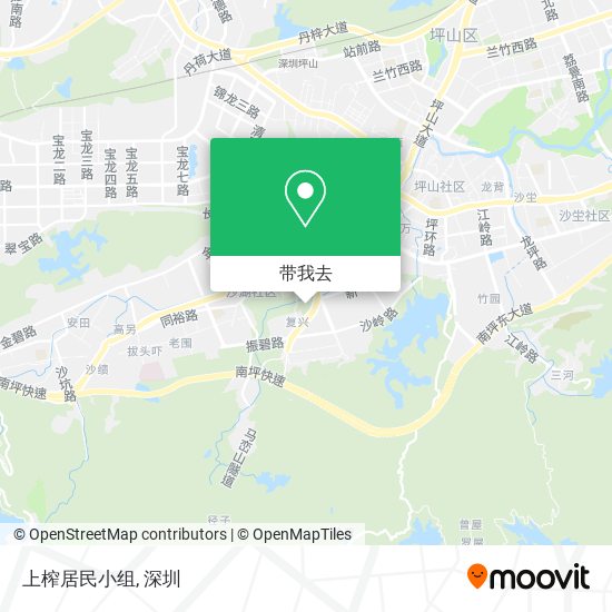 上榨居民小组地图