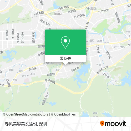 春风美容美发连锁地图