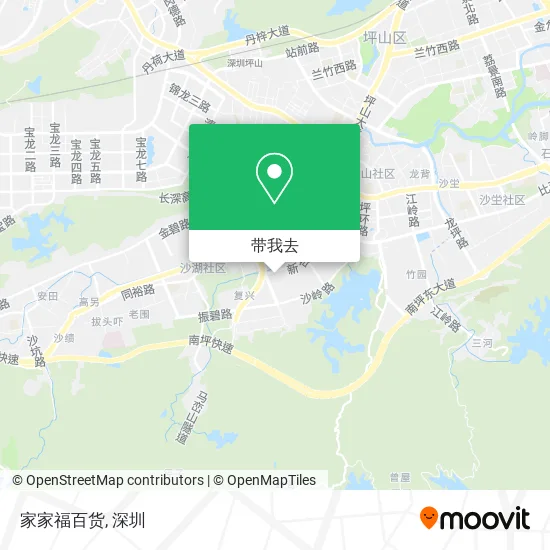 家家福百货地图