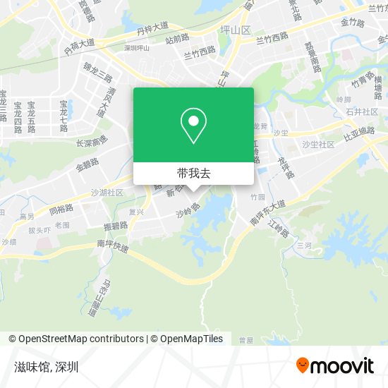 滋味馆地图