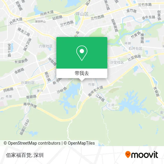 佰家福百货地图