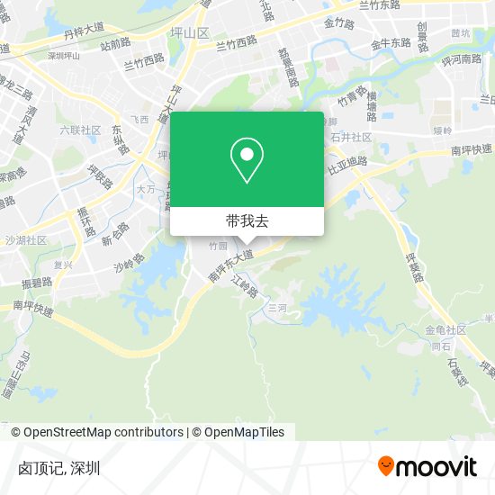 卤顶记地图